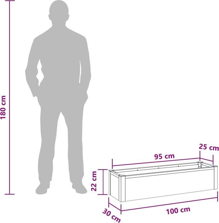 Image du produit vidaXL Hochbeet