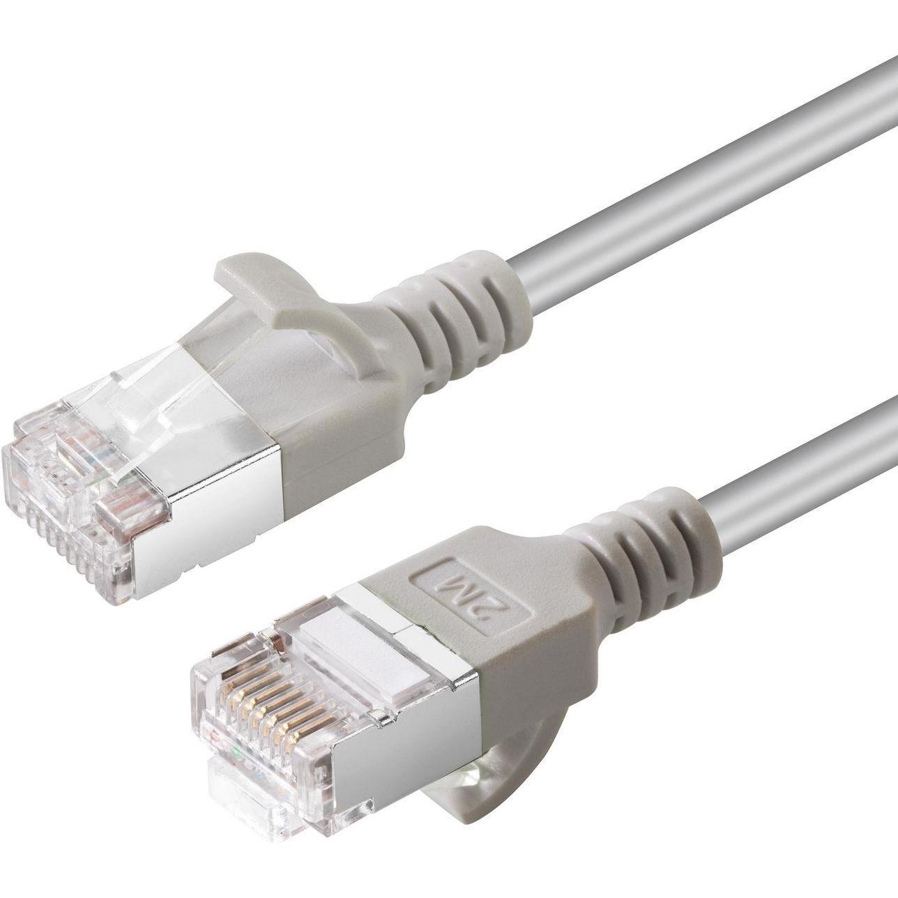 MicroConnect CAT6A U-FTP Slim, LSZH, 10m (U/FTP, CAT6a, 10 m), Netzwerkkabel