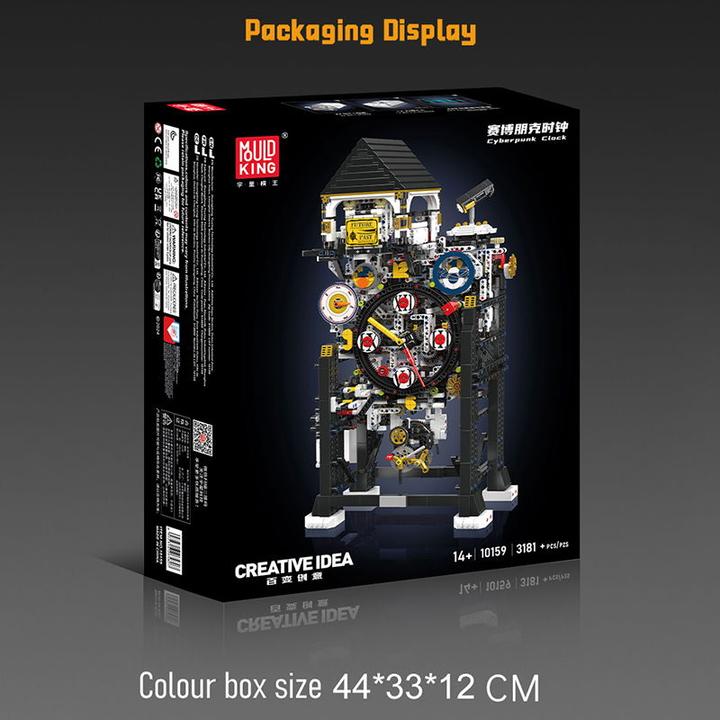 Produktbild Mould King Cyberpunk Uhr