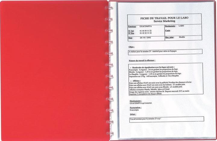 Produktbild Exacompta Sichtbuch (A4, 1x)