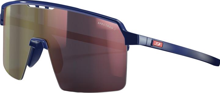 Bleu Foncé, Brown, Dark Blue, dunkelblau-braun, Red Flash