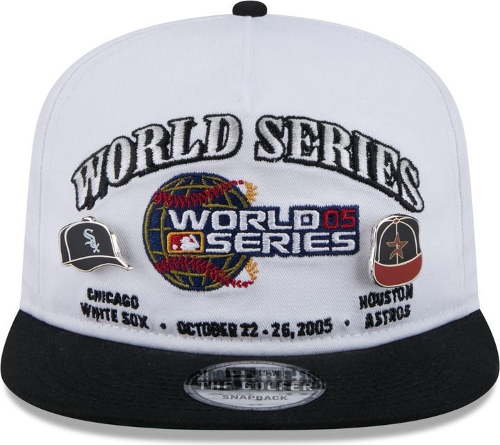 Image du produit New Era Golfer Cap - World Series 2005 Pin White Sox Astros (Taille unique)