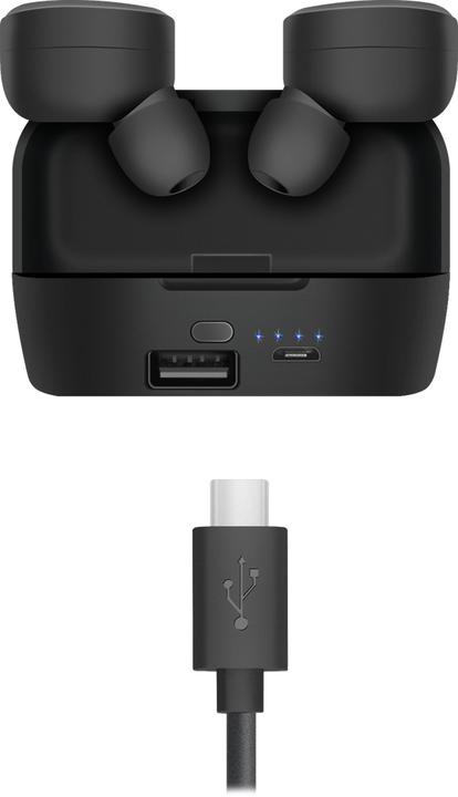 Actual product image Defender Twins 639 Headset Wired & In-ear Calls/Music Micro-USB Bluetooth Black (No noise cancellation, 4 h, Cable)