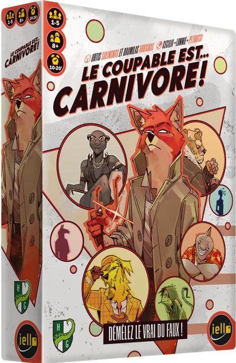 Produktbild Iello Le coupable est... carnivore!