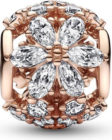 Image du produit Pandora Charm Sparkling Herbarium Cluster (Alliage métallique plaqué or rose)
