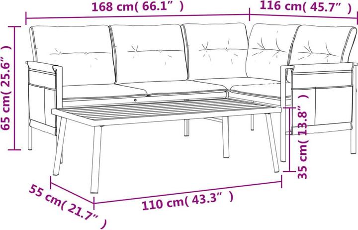 Produktbild vidaXL Nayeli