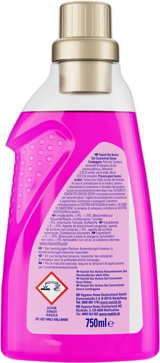 Produktbild Vanish Oxi Action (Flüssigwaschmittel)