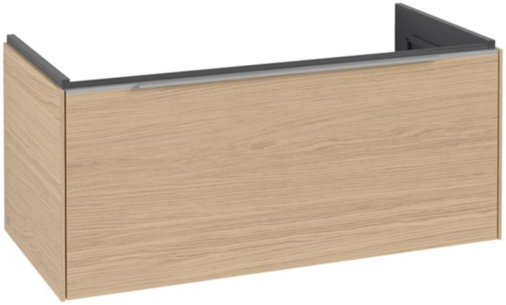 Aluminium glänzend, Nordic oak