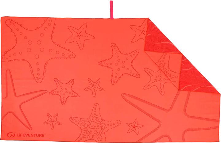 Actual product image Lifeventure Recycled SoftFibre Trek Towel, Starfish, Giant