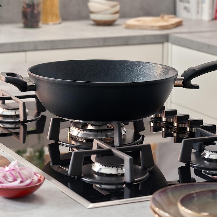 Actual product image Fissler adamant wok pan 32 cm INDUCTION (32 cm, Wok, Aluminium)