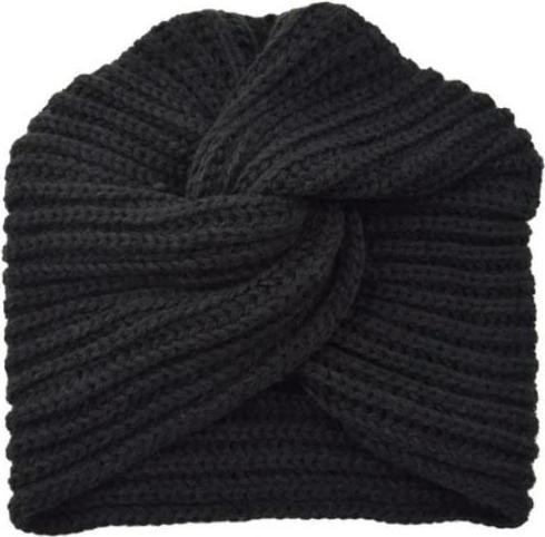 Actual product image MU Style Clair Series Knitted turban hat (One size)
