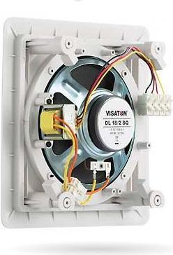Actual product image Visaton HiFi ceiling loudspeaker DL 18/2 SQ