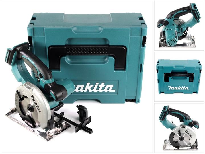 1x Makpac 3 Systemkoffer, 1x Makita DSS 501 18V Li-ion Akku Handkreissäge, 1x passende Schaumstoffeinlage