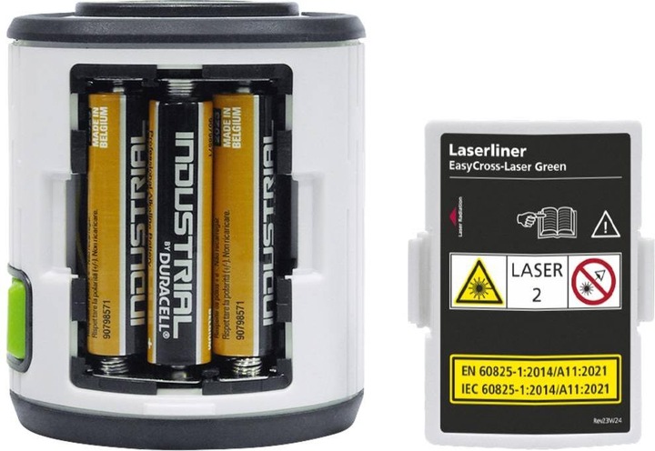 Produktbild Laserliner EasyCross-Laser Green Set Kreuzlinienlaser selbstnivellierend
