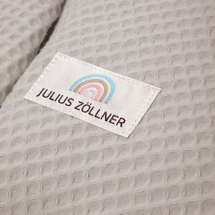 Actual product image Julius Zöllner Nursing pillow cover with button, waffle piqué Seashell
