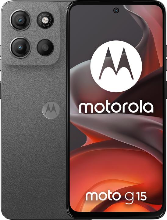 Produktbild Motorola moto g15 (128 GB, Grey, 6.72", 50.33 Mpx, 4G)
