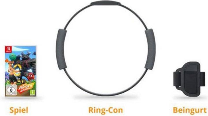 Actual product image Nintendo Ring Fit Adventure (Switch, DE, EN, FR, IT)