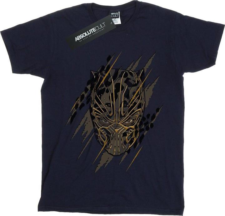 Immagine prodotto Maglietta Pantera Nera Testa d'Oro Ragazzi (128)