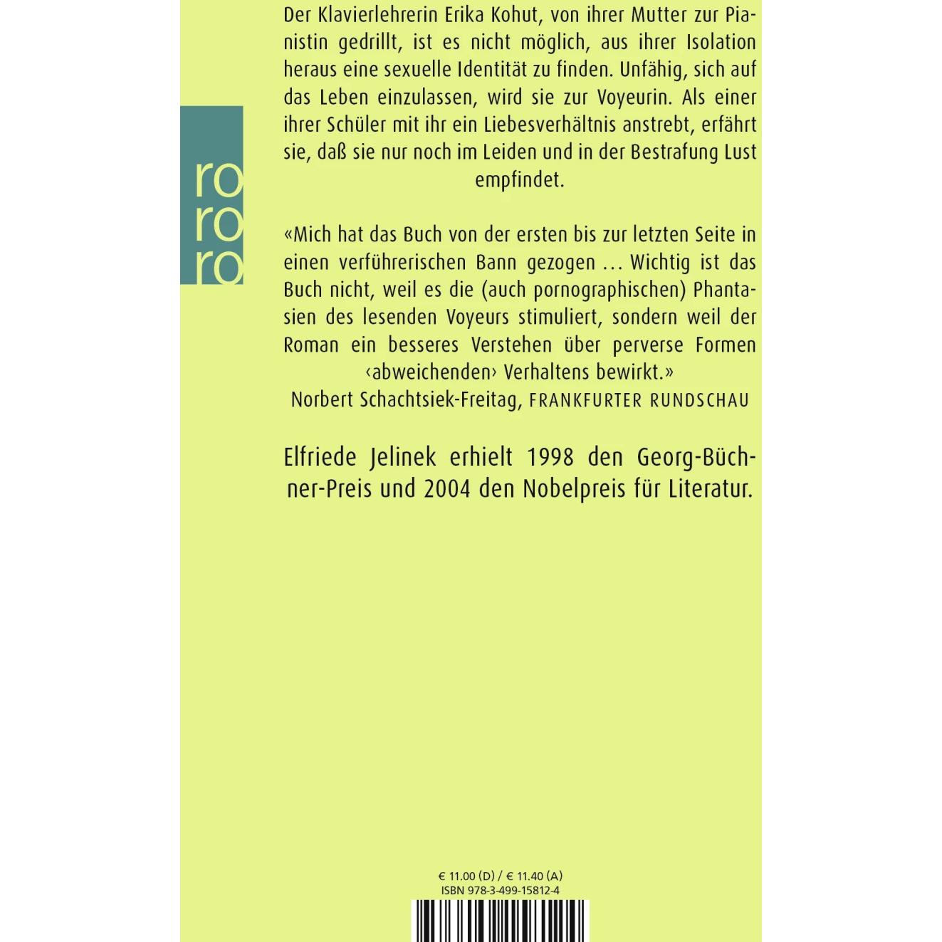 Thumbnail - Die Klavierspielerin, Belletristik von Elfriede Jelinek