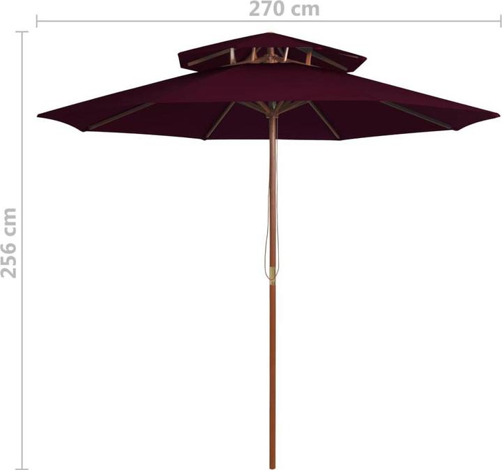 Image du produit vidaXL Sonnenschirm (2.70 m)
