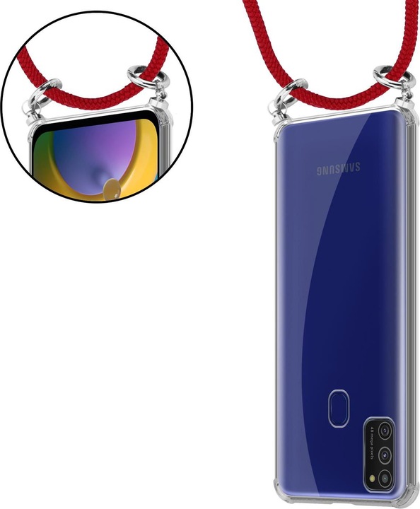 Produktbild Cadorabo TPU Handy Kette SILBER Cover