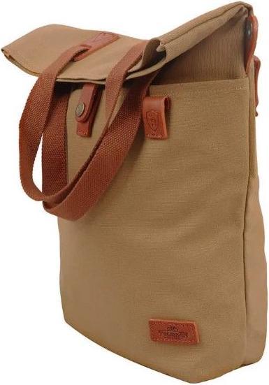Produktbild Tourbon Wasserabweisende Canvas Velo Gepäckträgertasche & Umhängetasche (12 l, Gepäckträgertasche)