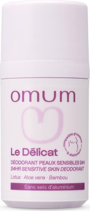 Actual product image Omum Le Délicat 24HR Sensitive Skin Deodorant (Roll-on, 50 ml)