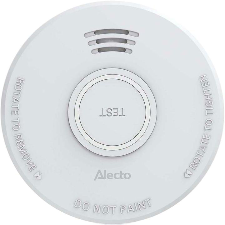Produktbild Alecto 2er-Set Fotoelektrischer Rauchmelder DIN EN 14604 Konform - Zuverlässiger Feuermelder mit 85dB Alarm