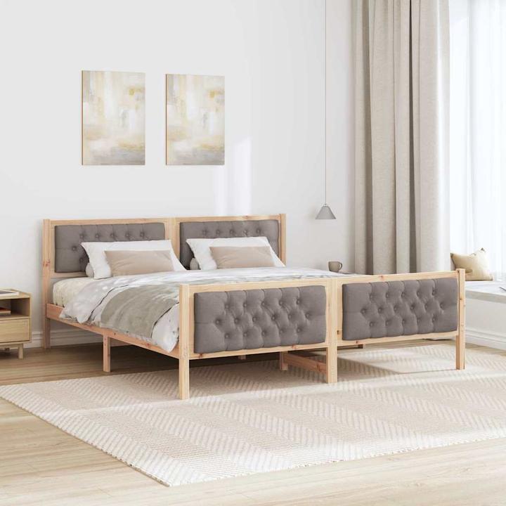 Image du produit vidaXL Modernes Bett (160 x 200 cm)