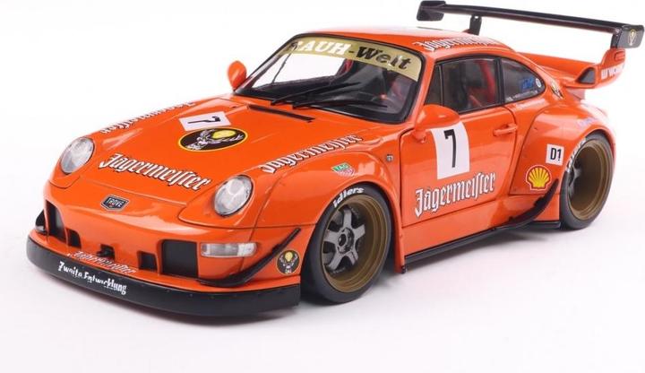 Solido 1:18 RWB BODYKIT JÄGERMEISTER orange