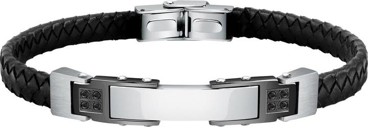 Immagine prodotto Morellato Braccialetto Moody (22 cm, Acciaio inossidabile, Cuoio)