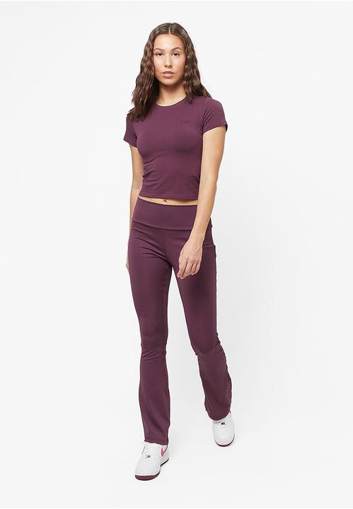 Actual product image Snipes Small Logo Essential Mini Flare Pants - 199195 (XS)