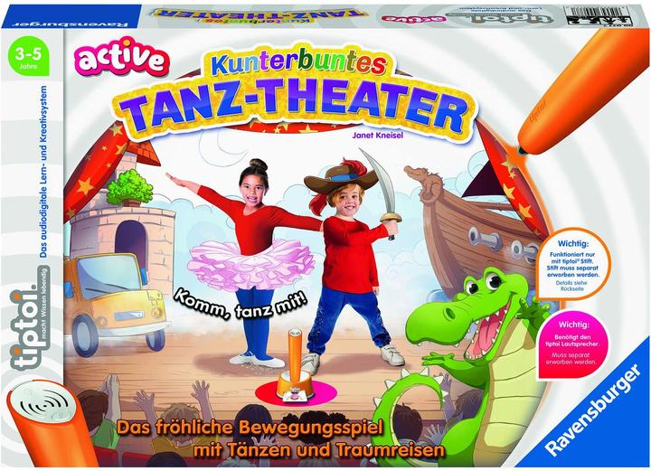 Produktbild tiptoi Active- Kunterbuntes Tanz-Theater (Deutsch)