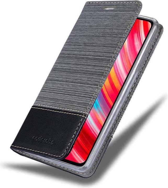 Produktbild Cadorabo Book Jeans Optik Cover (Xiaomi Redmi Note 8 Pro)