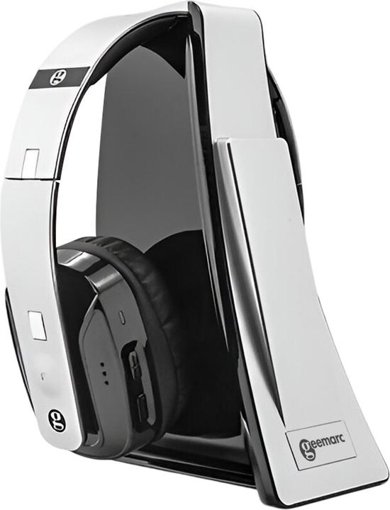Immagine prodotto Geemarc Cuffie auricolari CL7400 OPTI Radio TV sopra l'archetto leggero, controllo del volume, auricolare (8 h, Senza fili)