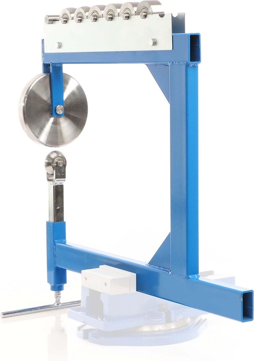 Actual product image Wiltec XPOtool Roue anglaise à 6 Rouleaux d'étirage pour l'usinage des métaux English wheel Atelier