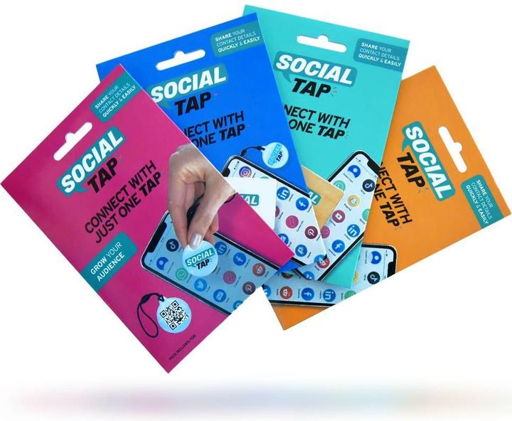 Mikamax Social Taps - White Card (1 Stück)