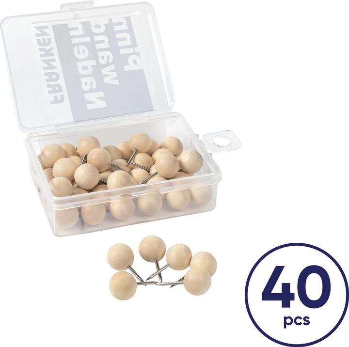 Immagine prodotto Franken Pinboard pin (40 pz., 10 mm)