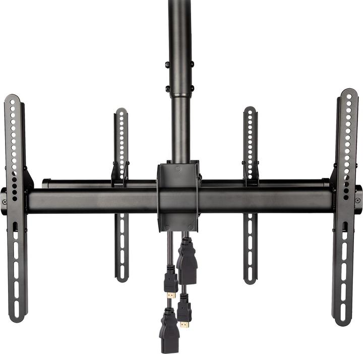 Produktbild StarTech Rücken-an-Rücken dual Deckenhalterung - für 32 bis 70 Zoll Fernseher - Stangenlä (Decke, 75")