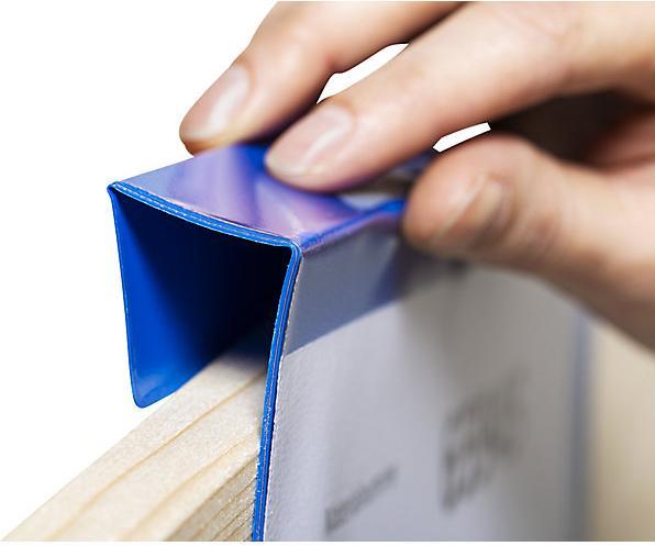 Actual product image Valdemar Krog Labelling pouches, pack of 100, for wooden pallet collars, paper format A5 (A5, 100 Piece)