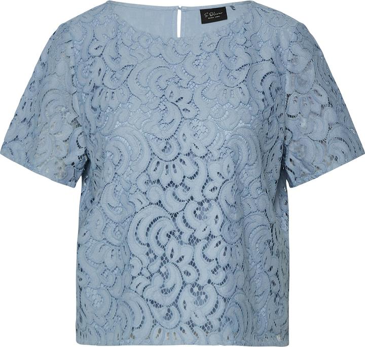 Actual product image s.Oliver Spitzen-Shirt mit Viskosefutter (48)