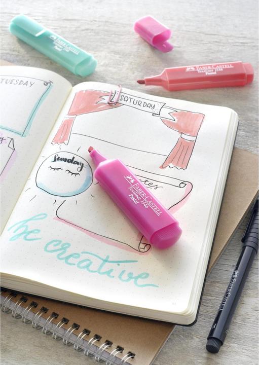 Actual product image Faber-Castell Highlighter Pastel 4 pack (4 x)