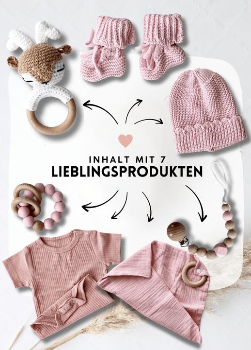 Actual product image Oykami Baby Geschenkbox Rosa "Palermo" Hirsch (2 Months)