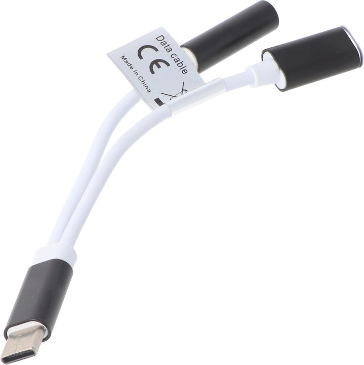 AccuCell 2IN1 AUDIO-ADAPTER USB TYPE C USB-C auf 3,5MM