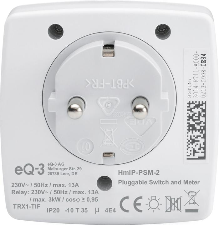 Produktbild Homematic IP 157337A0, Schalt-Messsteckdose, 6 Stück