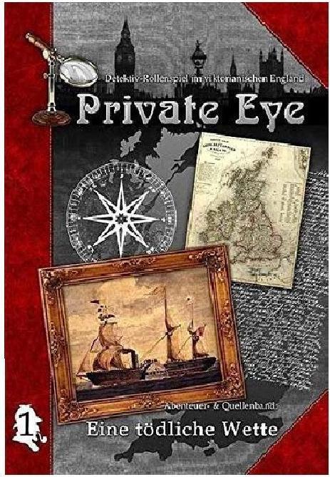 Produktbild RPG143083 - Private Eye - Eine tödliche Wette, Abenteuerband 1, 56 Seiten (DE-Erweiterung) (Deutsch)