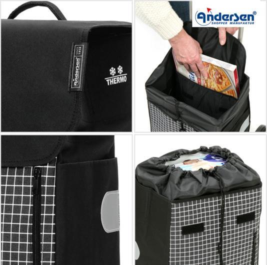 Produktbild Andersen Scala Shopper Hente Einkaufstrolley 48 cm