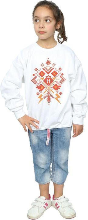 Produktbild Christmas Fair Isle Sweatshirt Mädchen (128)