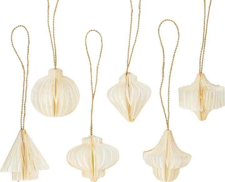 Viana Baumschmuck Waben 6-teilig