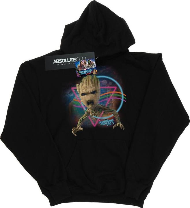 Image du produit - Sweat à capuche GUARDIANS OF THE GALAXY NEON GROOT - Homme (M)